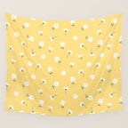 Little Daises Wall Tapestry Gallery Image 4