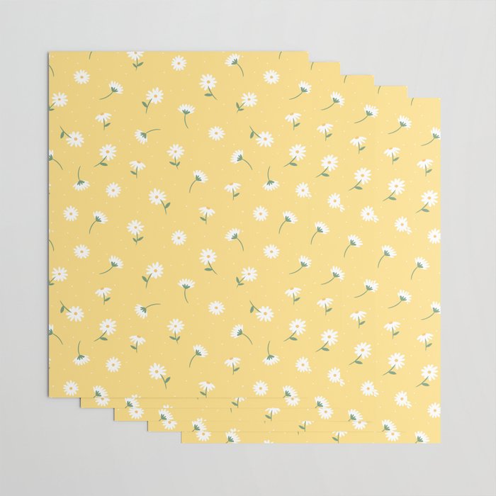 Little Daises Wrapping Paper Gallery Image 3