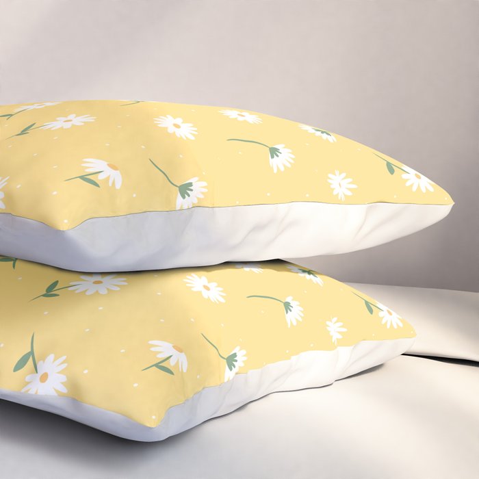 Little Daises Pillow Sham Gallery Image 3