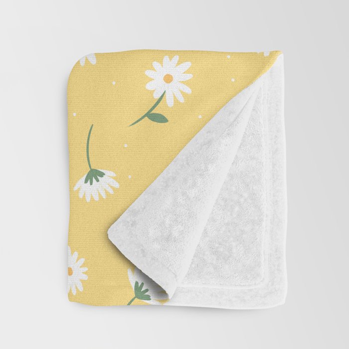 Little Daises Throw Blanket Gallery Image 3