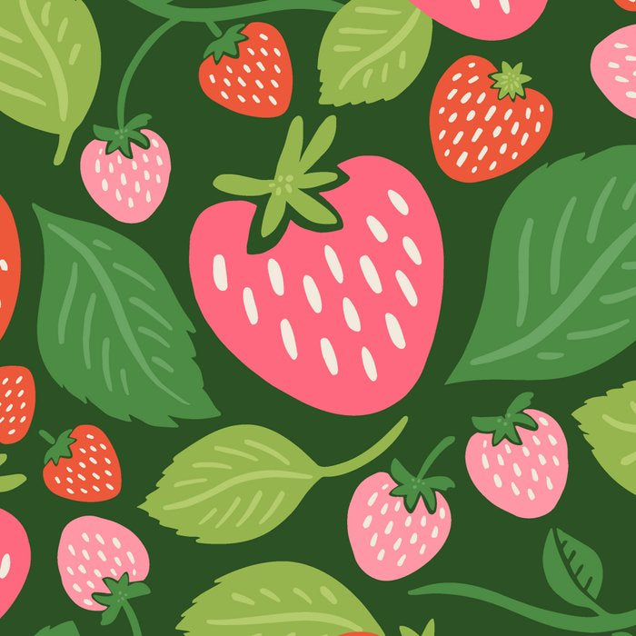 Wild Strawberries - green Coffee Mug Gallery Image 2