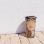 Girl Portrait 23 Travel Mug Gallery Image 4