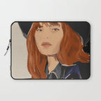 Girl Portrait 23 Laptop Sleeve Gallery Image 1