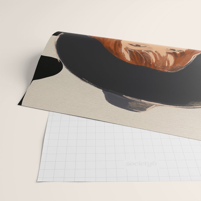 Girl Portrait 23 Wrapping Paper Gallery Image 2