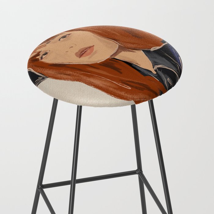 Girl Portrait 23 Stool Gallery Image 2