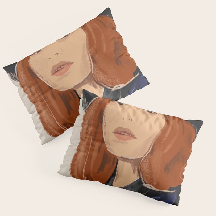 Girl Portrait 23 Pillow Sham Gallery Image 3