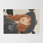 Girl Portrait 23 Rug Gallery Image 2