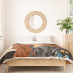 Girl Portrait 23 Duvet Cover Gallery Image 3
