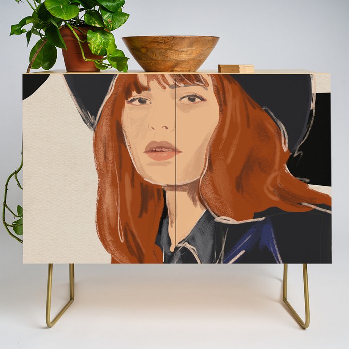 Girl Portrait 23 Credenza Gallery Image 1