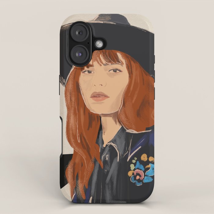 Girl Portrait 23 iPhone Case Gallery Image 1
