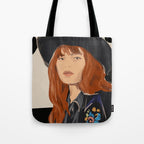 Girl Portrait 23 Tote Bag Gallery Image 1