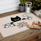 Need meowr coffee Outdoor Rug Gallery Image 2