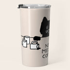 Need meowr coffee Travel Mug Gallery Image 3