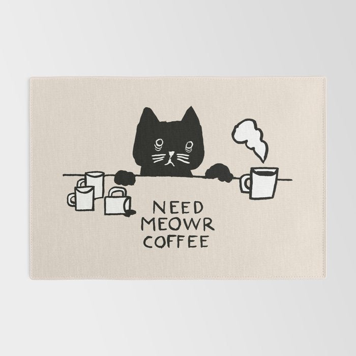 Need meowr coffee Rug Gallery Image 2