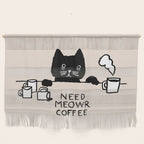 Need meowr coffee Wall Hanging Gallery Image 1