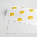 Yellow rubber duck Wrapping Paper Gallery Image 2