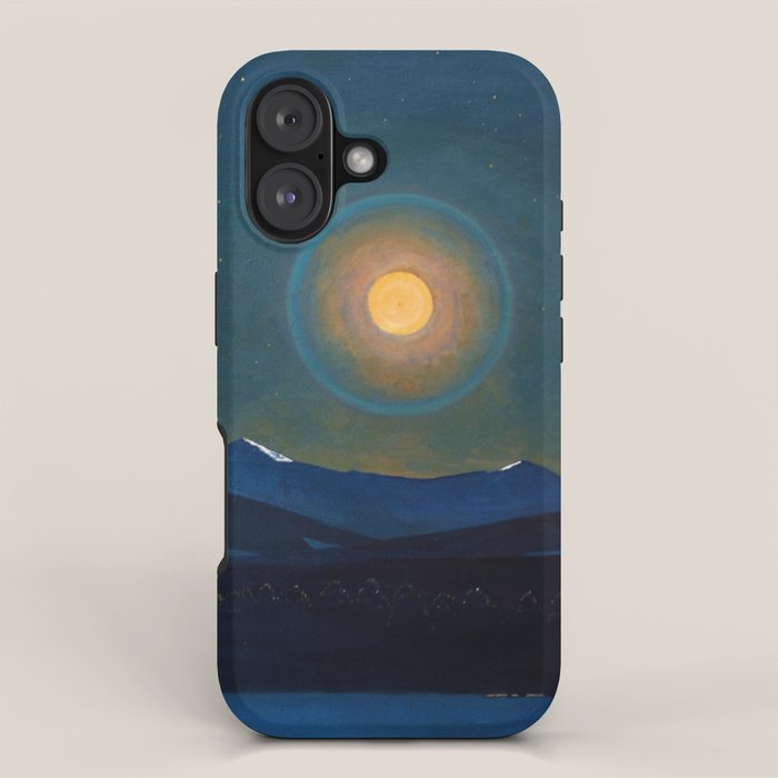 "Moonlight, Winter" by Rockwell Kent (1940) iPhone Case Gallery Image 1