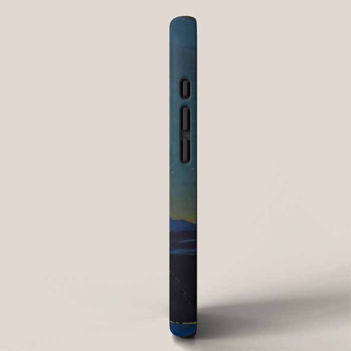 "Moonlight, Winter" by Rockwell Kent (1940) iPhone Case Gallery Image 2
