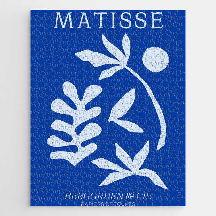 Chathams Blue Collage: Paper Cutouts Matisse Edition  Jigsaw Puzzle Gallery Image 1