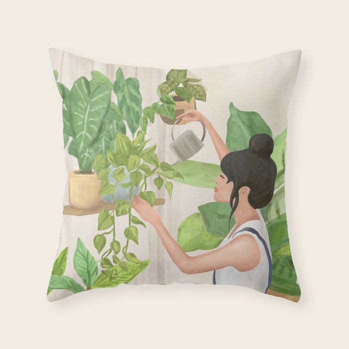 This is a place where I feel at home Throw Pillow Gallery Image 6