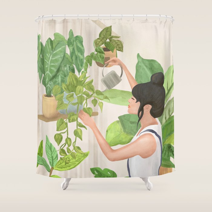 This is a place where I feel at home Shower Curtain Gallery Image 1