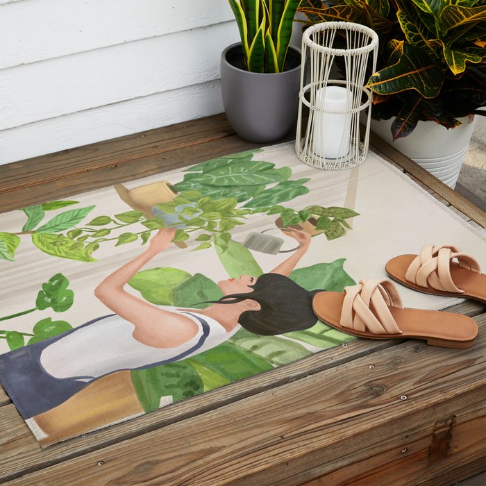 This is a place where I feel at home Outdoor Rug Gallery Image 2