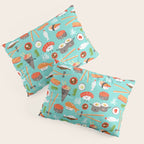 Happy Sushi Pillow Sham Gallery Image 3