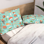 Happy Sushi Pillow Sham Gallery Image 2