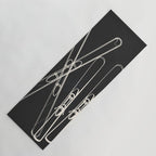 Minimal Skis 1 Yoga Mat Gallery Image 1