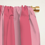 Large Nantucket Red Cabana Tent Stripes Window Curtain Gallery Image 2