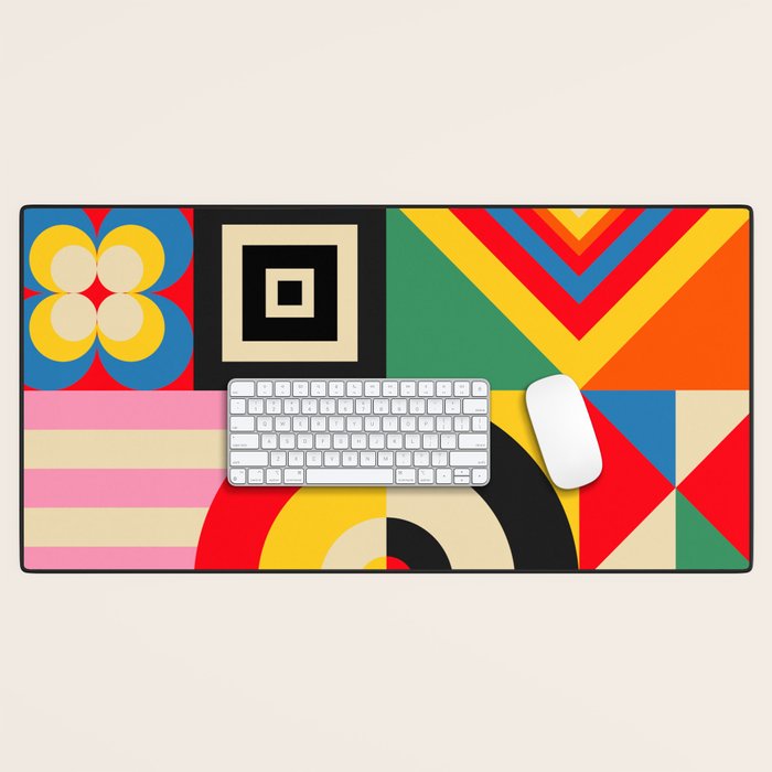 Happy Vibes Desk Mat Gallery Image 1