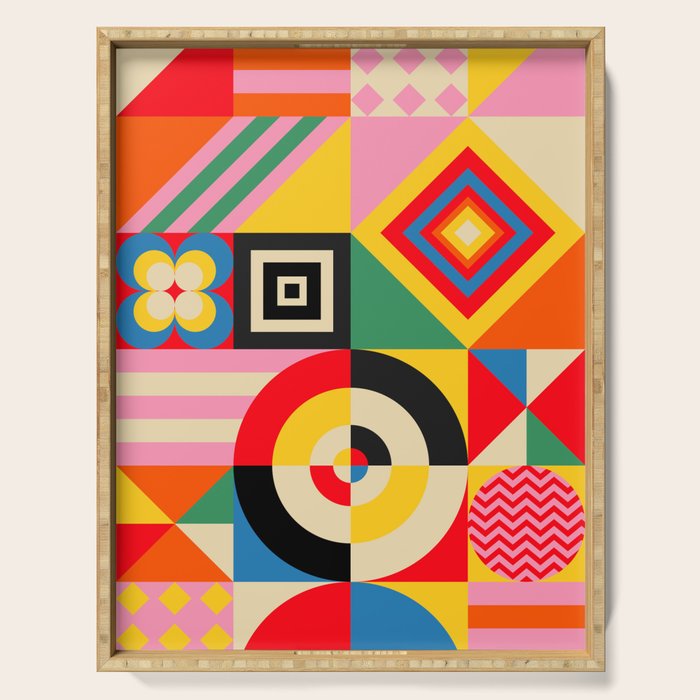 Happy Vibes Serving Tray Gallery Image 1