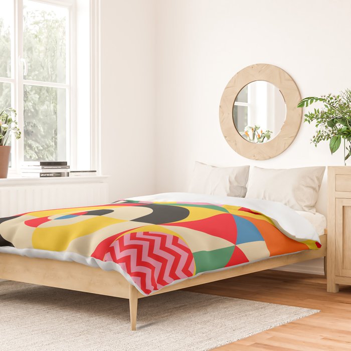 Happy Vibes Duvet Cover Gallery Image 2