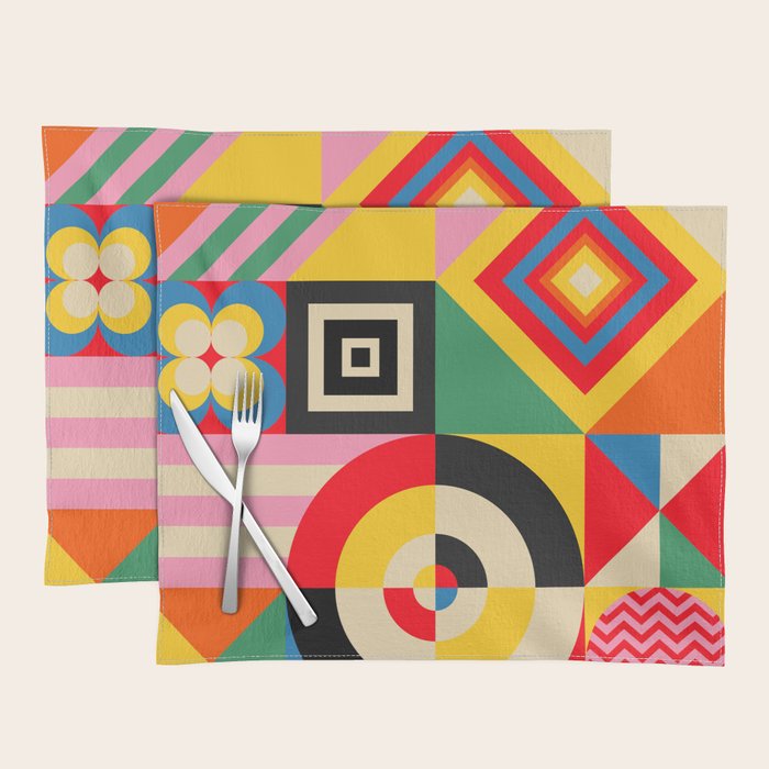 Happy Vibes Placemat Gallery Image 1