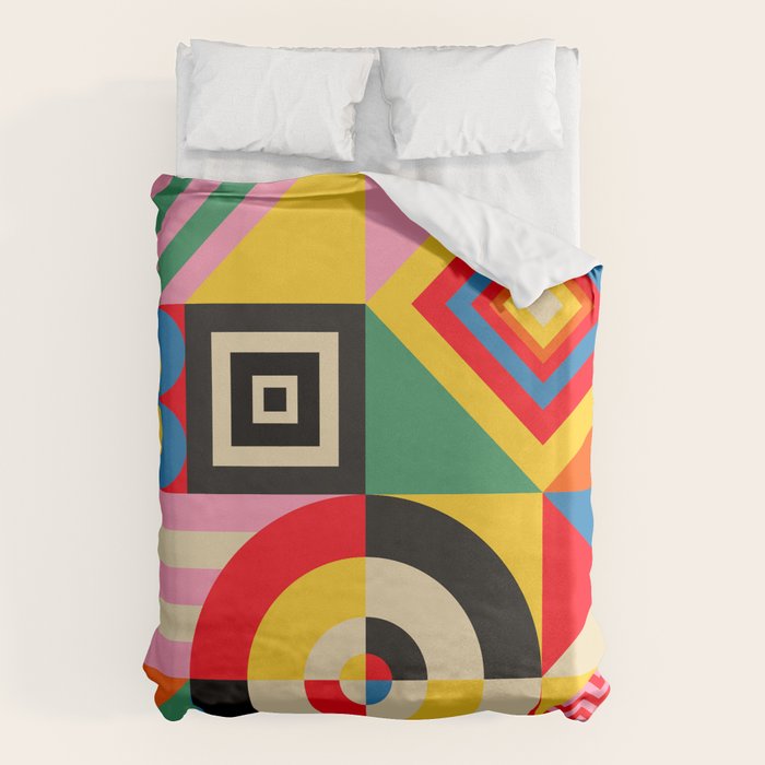 Happy Vibes Duvet Cover Gallery Image 1