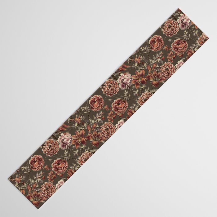 ORANGE LILY AND POPPY Table Runner Gallery Image 3