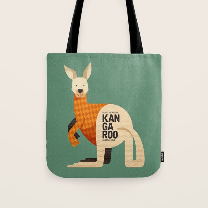 Hello Kangaroo Tote Bag Gallery Image 1