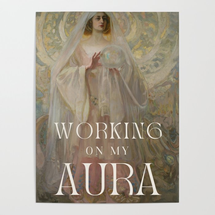 Working On My Aura Poster Gallery Image 1