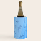 Shark Beach Swimmer  Wine Chiller Gallery Image 3