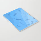 Shark Beach Swimmer  Notebook Gallery Image 3