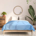 Shark Beach Swimmer  Comforter Gallery Image 3