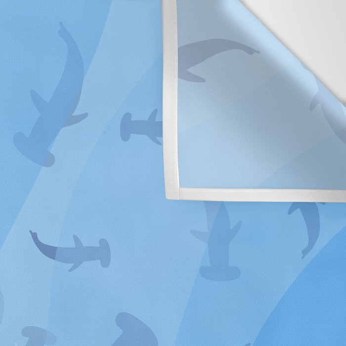 Shark Beach Swimmer  Wall Tapestry Gallery Image 3
