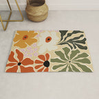 Mid-century bouquet  Rug Gallery Image 1