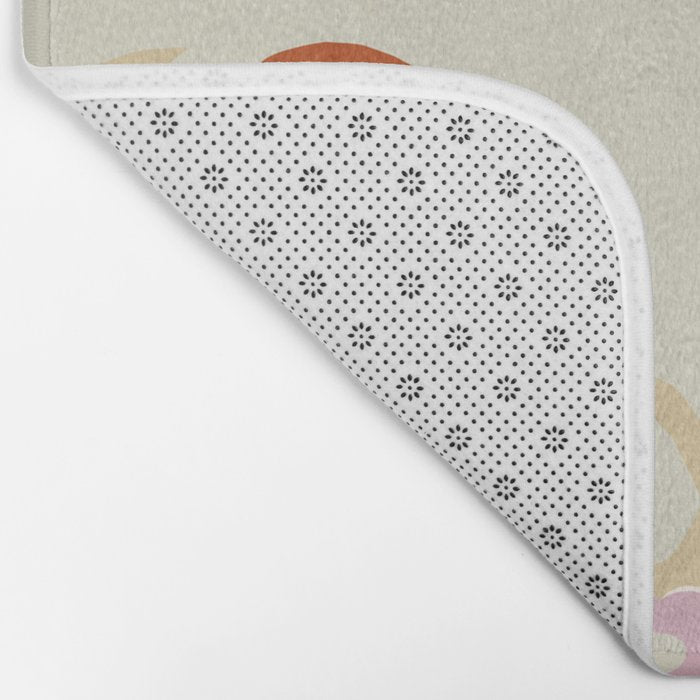 Mid-century bouquet  Bath Mat Gallery Image 2
