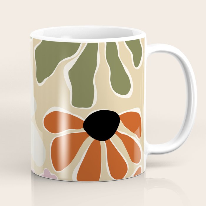 Mid-century bouquet  Coffee Mug Gallery Image 1