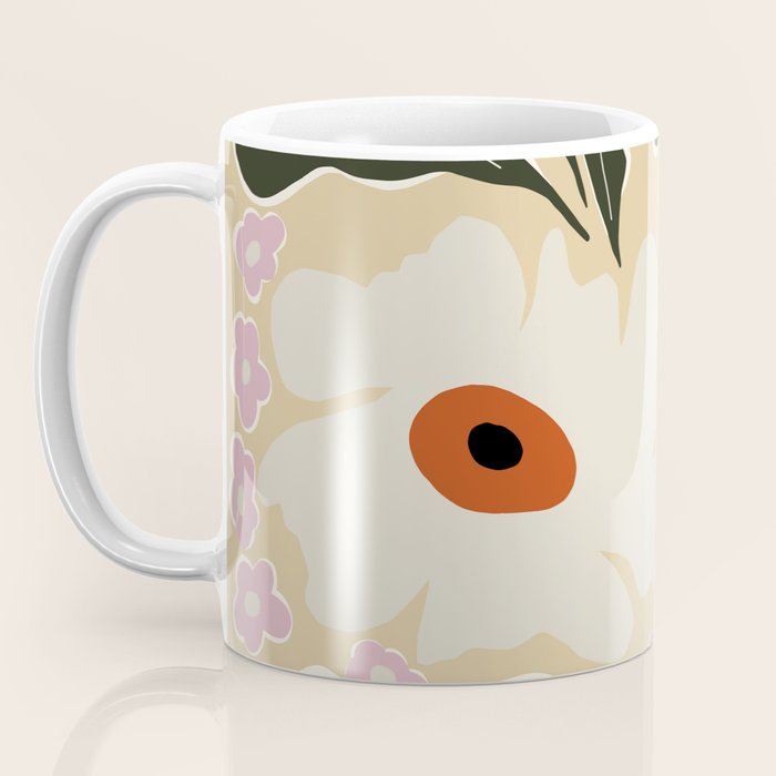 Mid-century bouquet  Coffee Mug Gallery Image 3