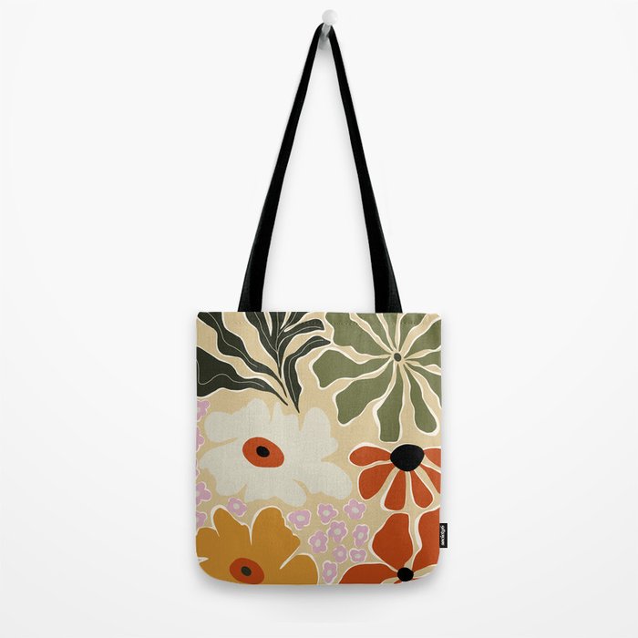 Mid-century bouquet  Tote Bag Gallery Image 2