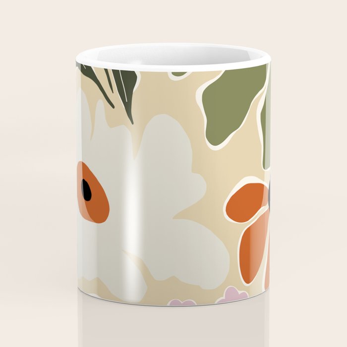 Mid-century bouquet  Coffee Mug Gallery Image 4