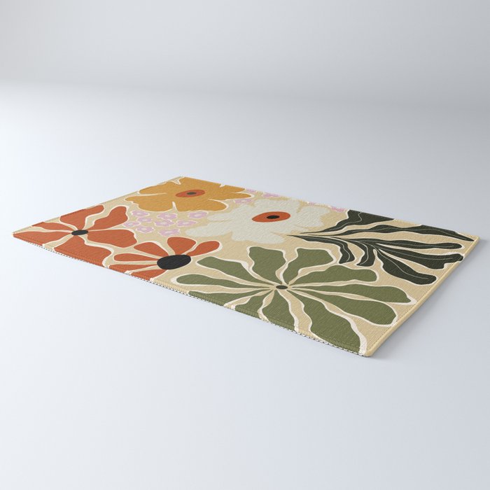 Mid-century bouquet  Rug Gallery Image 3