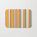 Classic Stripes XX - Retro Summer Bath Mat Gallery Image 1